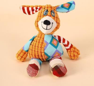 Quick Pick Pro Interactive Dog Chew Toy Plush Squeaky Animal Toy For Teeth Cleaning & Play dog