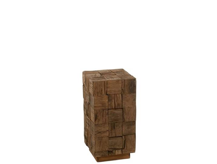 J-Line Basis van natuurlijk hout, klein