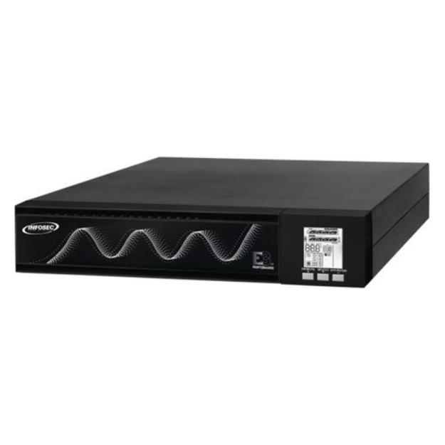 Infosec compatible E3 PERFORMANCE 2000 RT (2000 VA, 1800 W, Online-Doppelwandler USV) (67026)