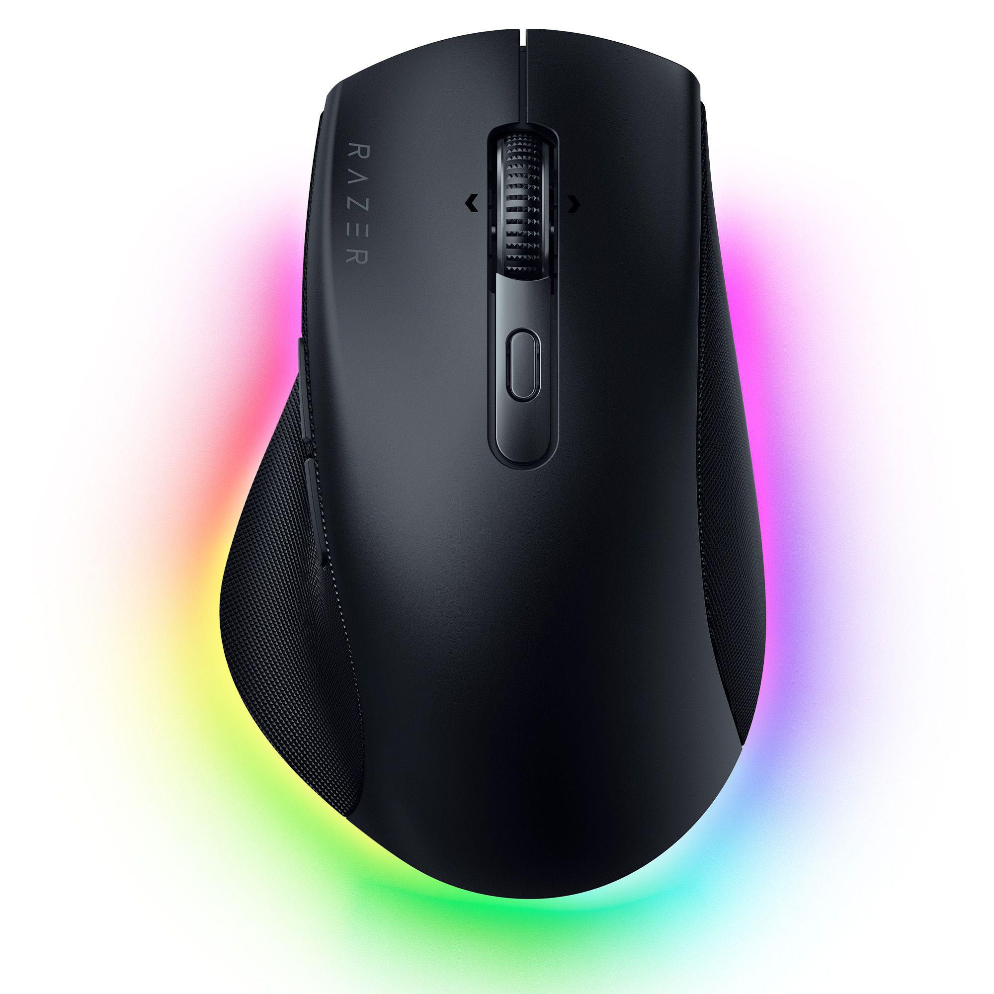 Razer Pro Click V2 Schwarz - Ergonomische kabellose Maus für Rechtshänder RZ01-03900100-R3M1