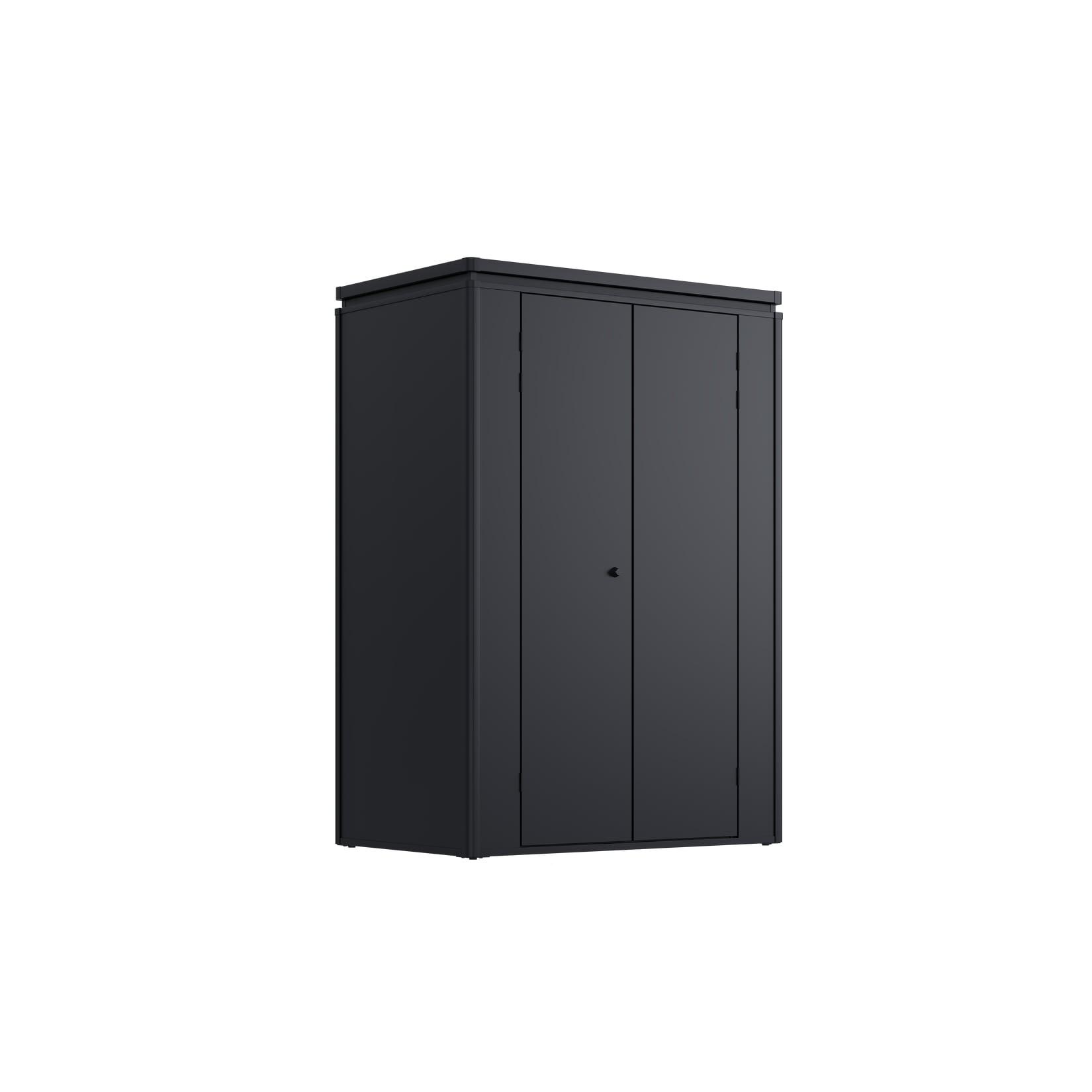 Weide Noble Gartenschrank 2000 L Verzinkter Stahl Anthrazit