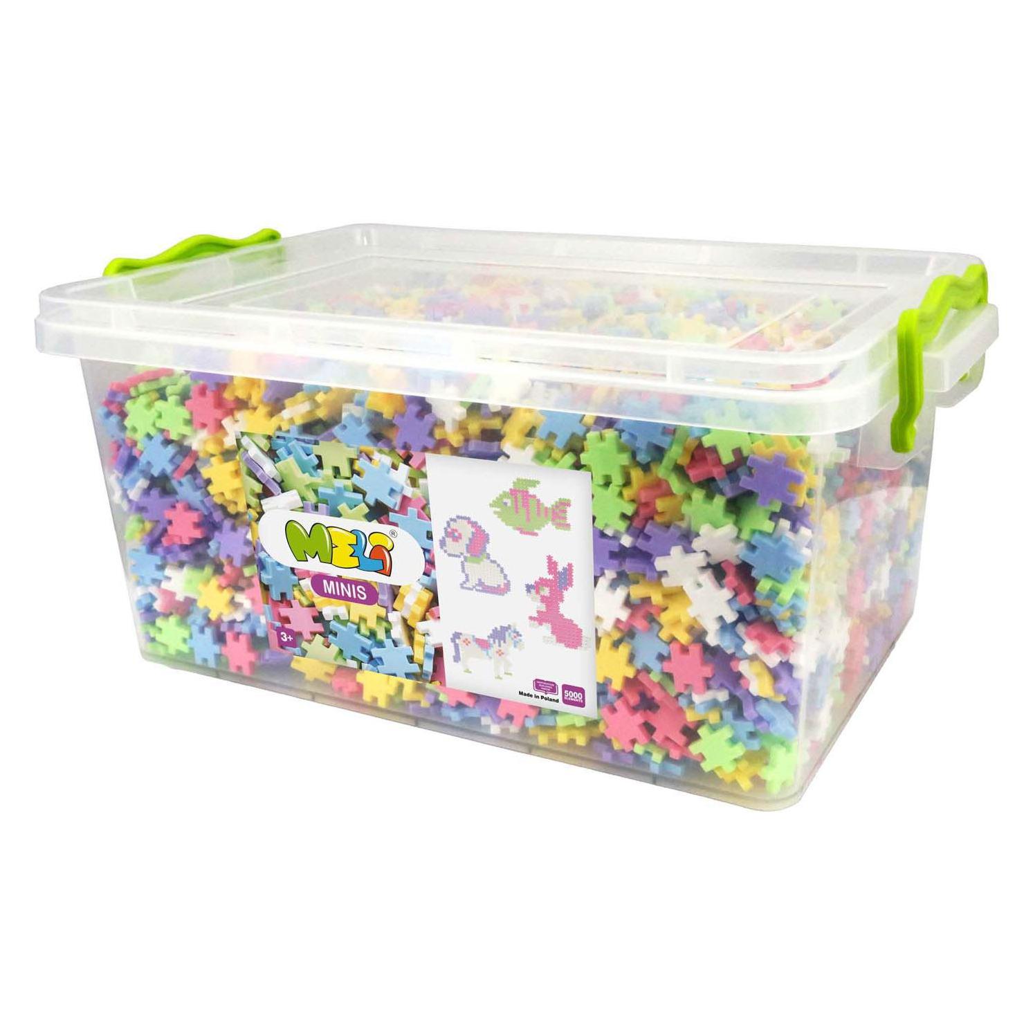 Meli Minis Pastell-Bausteine, 5000 Stück. (62806629)