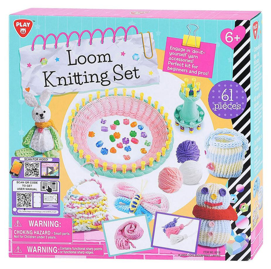 Playgo Strickset speelgoed - creatieve breiset met 61 delen
