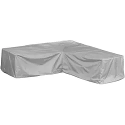 Mehr Garten, Wetterschutzhülle, Schutzhülle für Gartenecksofa 237 x 237 x 80 cm gewebtes Polyester PERMATEX von