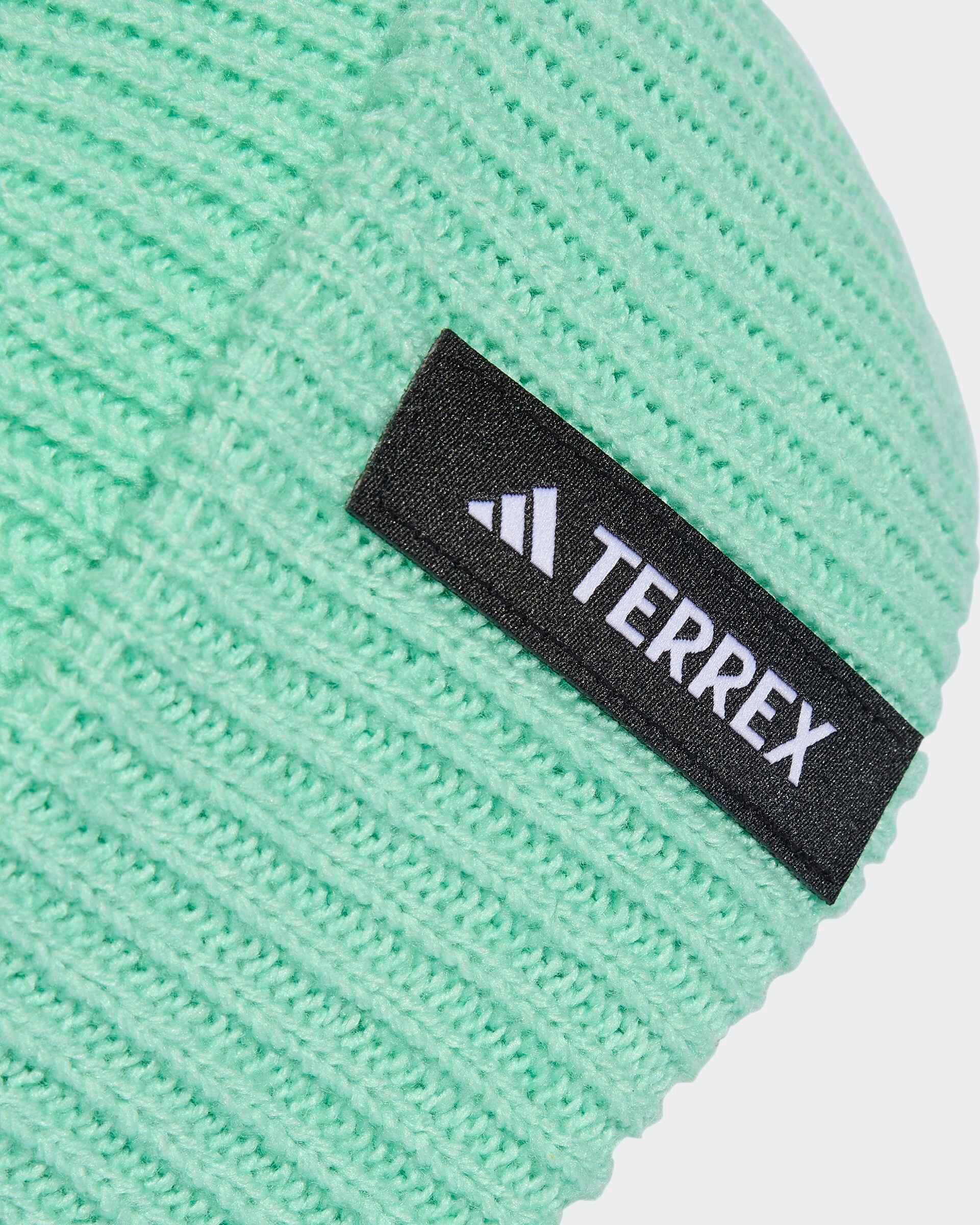 Beanie ADIDAS PERFORMANCE "MULTI BEANIE", grün (pulse mint), Mützen Beanie, für Erwachsene, sportlich, aus Polyester und Polyacryl pulse mint Einheitsgröße