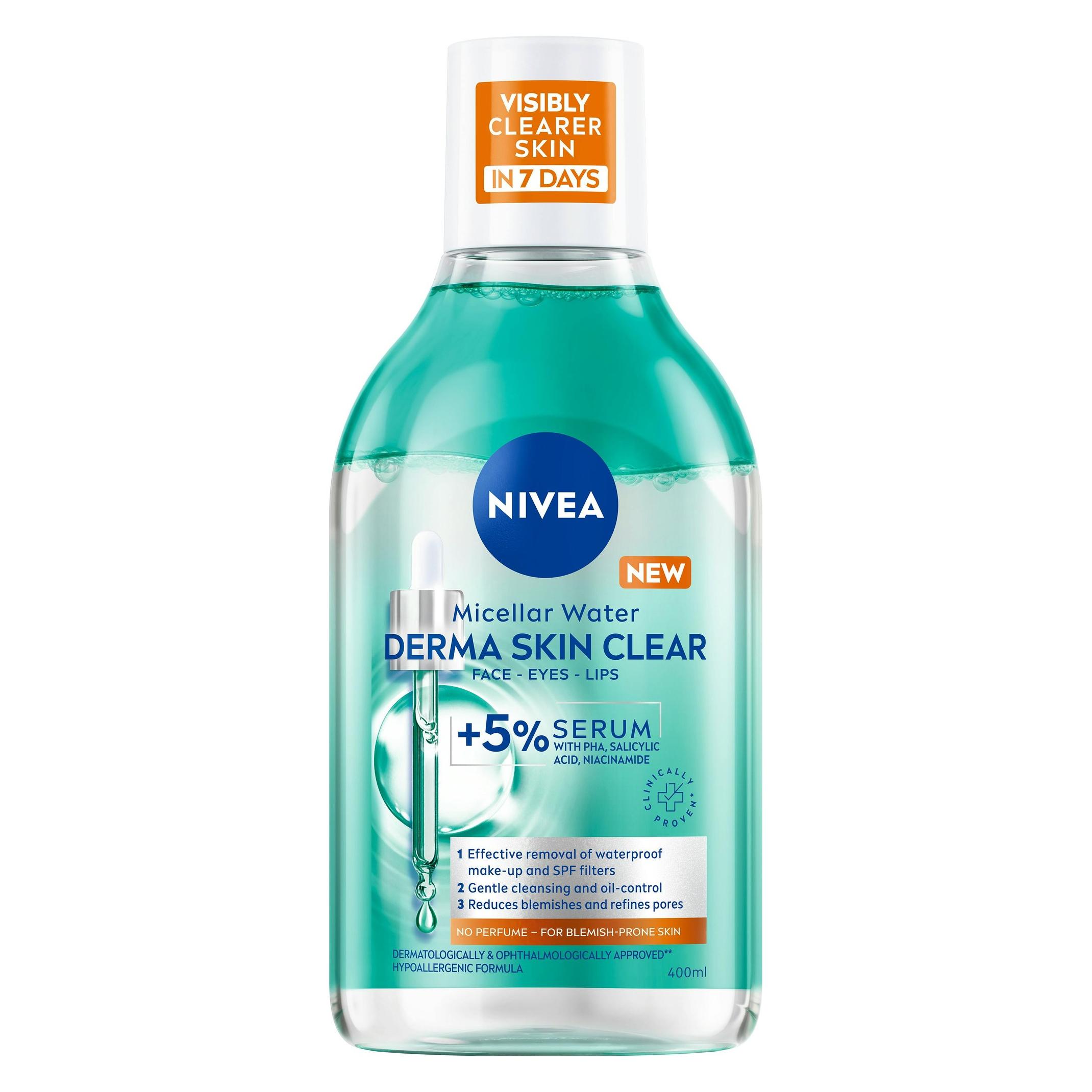 Nivea DERMA Skin Clear Serum-Infused Micellar Water 400ml (4006000173313)