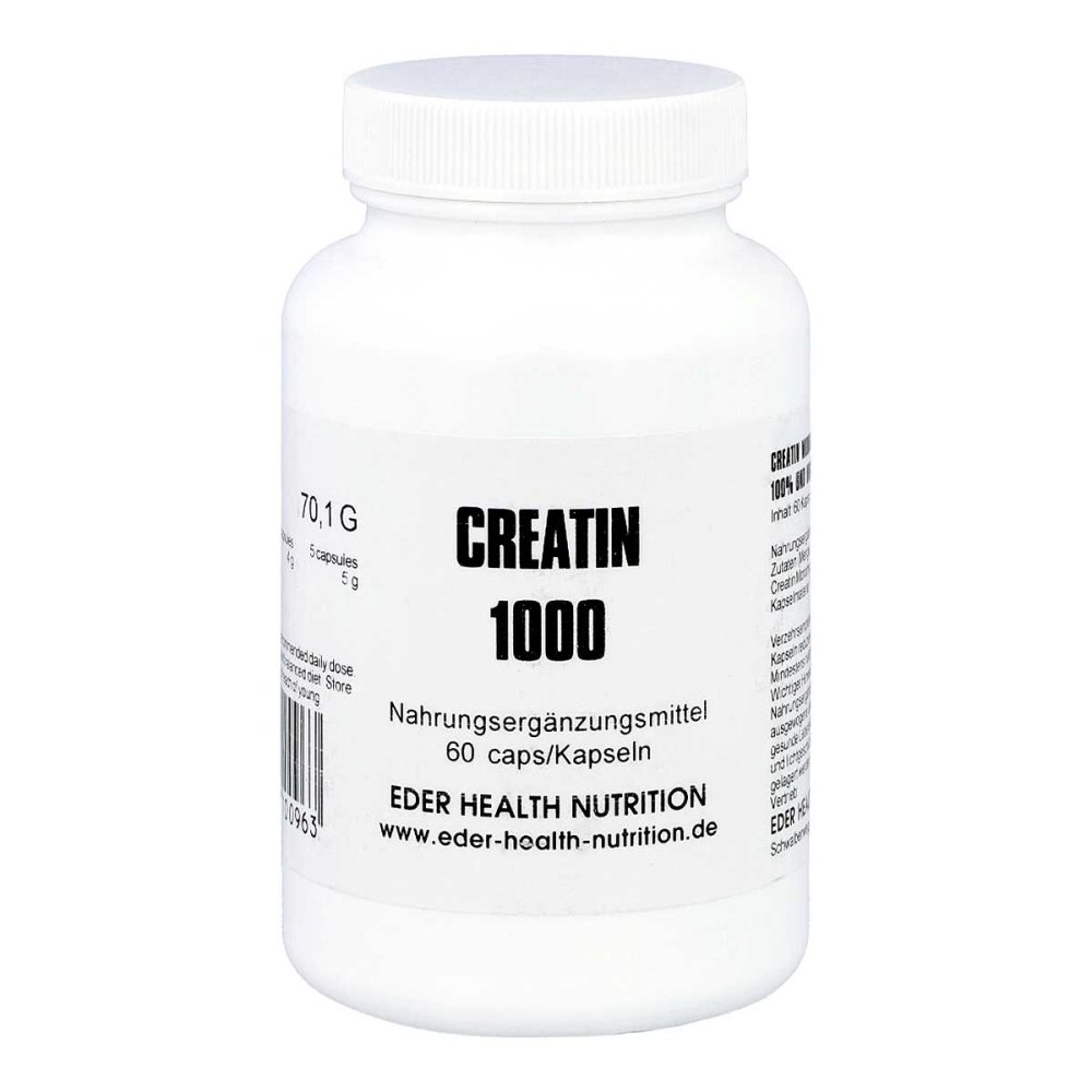 EDER Health Nutrition Creatin 1000 Pulver Kapseln 00246310
