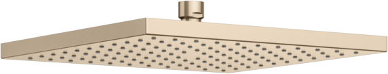 Keuco Kopfbrause 53086030100 Bronze gebürstet, 250 x 250 mm, eckig