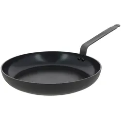 de Buyer GlaskeramikOA Pfanne rund 32cm, Pfanne + Kochtopf, Schwarz