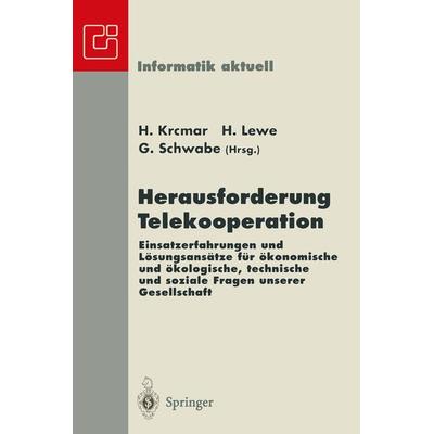 Herausforderung Telekooperation, Taschenbuch von , Springer Berlin, 978-3-540-61644-3