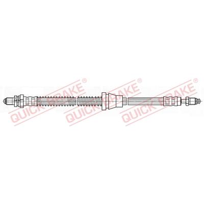 QUICK BRAKE Bremsschlauch 42.919 für Ford