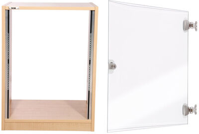 Thon Studio Rack 14U Door Set Erable