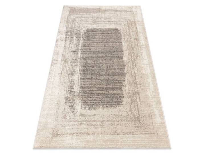 Tapis FUSION 8256 crème / beige - Cadre vintage moderne abstrait - 180x270 cm