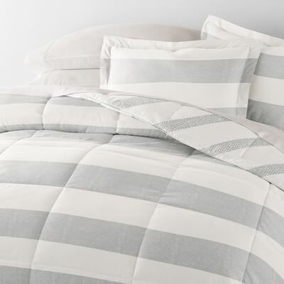 Becky Cameron Reversible Pattern 7 piece Bed In A Bag Bundle