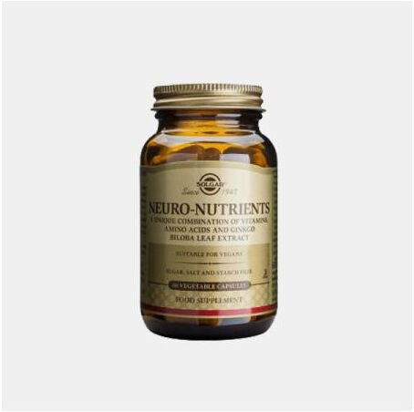 NEURO NUTRIENTES 60 CAPSULAS SOLGAR