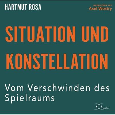 Situation und Konstellation - Hartmut Rosa, CD, 9783956163371