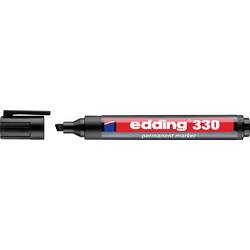 Edding 330 4-330001 Permanentmarker Schwarz wasserfest: Ja