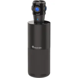 Toucan Connect Conference System Video Conferencing 360, Konferenzgerät, Schwarz