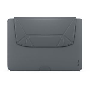 Lenovo Laptophülle Origami X9, bis 14 Zoll, Kunststoff / recyceltes PET, grau