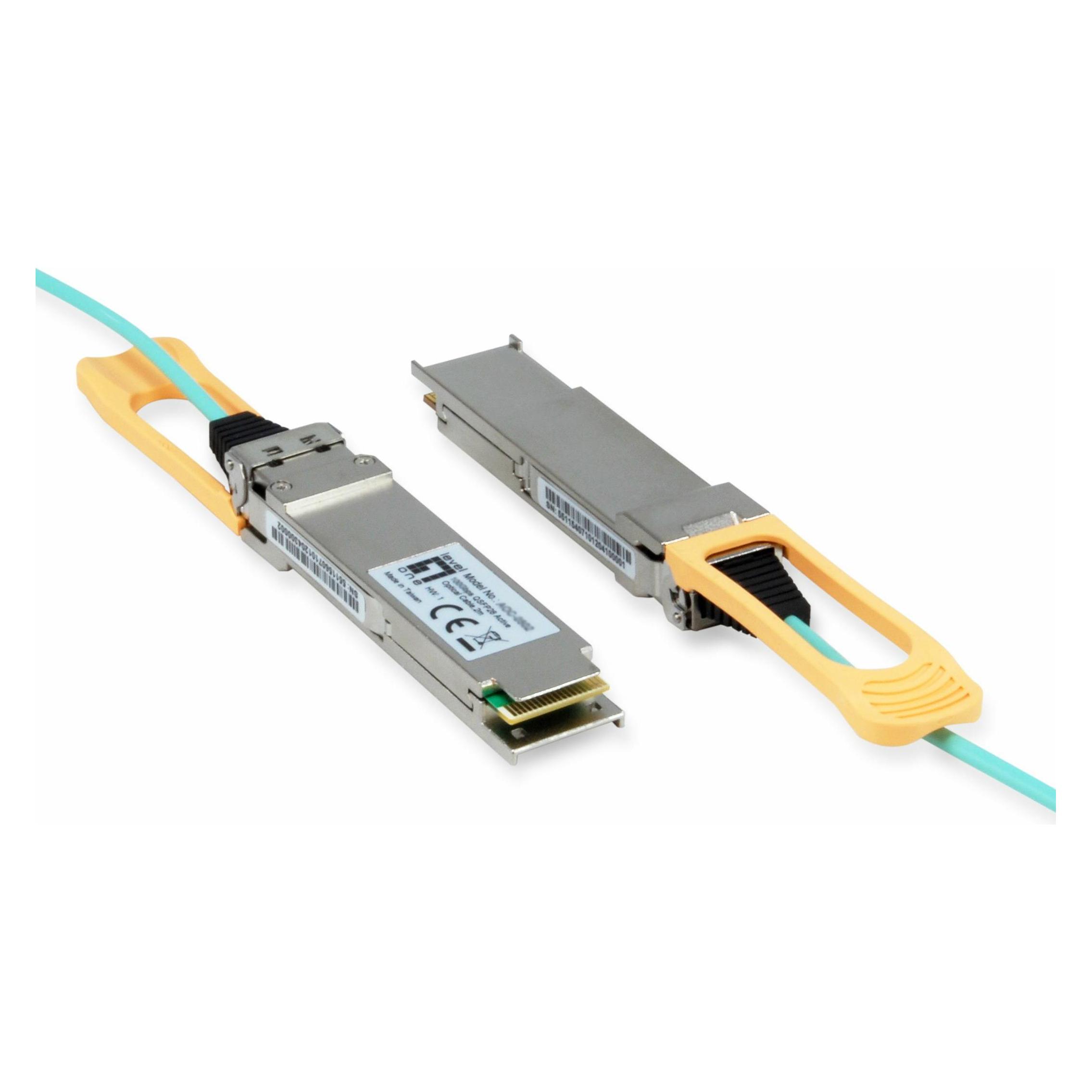 LevelOne AOC-0502 Netzwerk-Transceiver-Modul Faseroptik QSFP28 850 nm (AOC-0502)