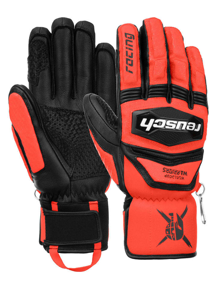 Reusch Funktionsfingerhandschuhe "Worldcup Warrior" in Rot - 9