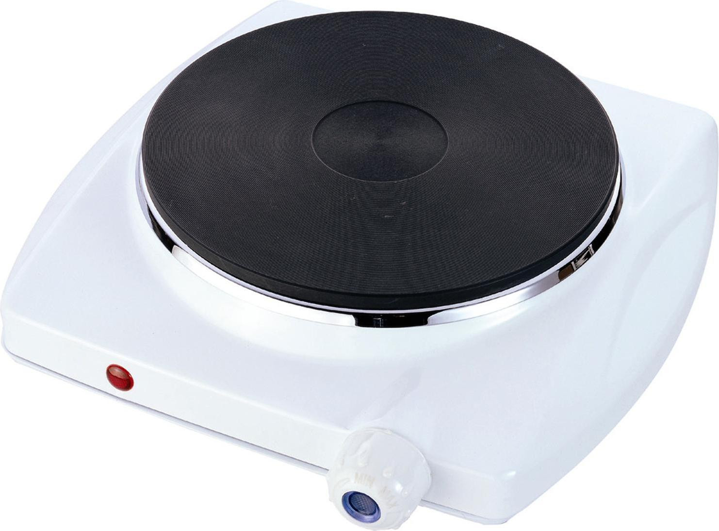 Heller EK 15 Elektro-kookplaat met 1 zone, Zwart, Grijs, Wit
