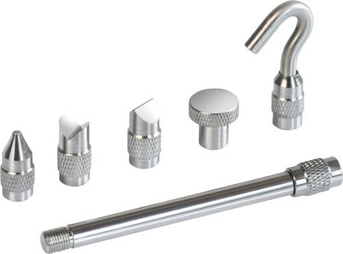 Sauter AC 430 Standardaufsätze für Kraftmessgeräte SAUTER FK, 6-teilig (M8-Gewinde)