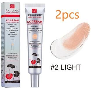 Uplifted Finds Centella Asiatica Color Correcting CC Cream light 2 Pcs