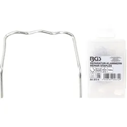BGS Reparatur-Klammern L-Form Ø 0,6 mm 100tlg. - 873-4