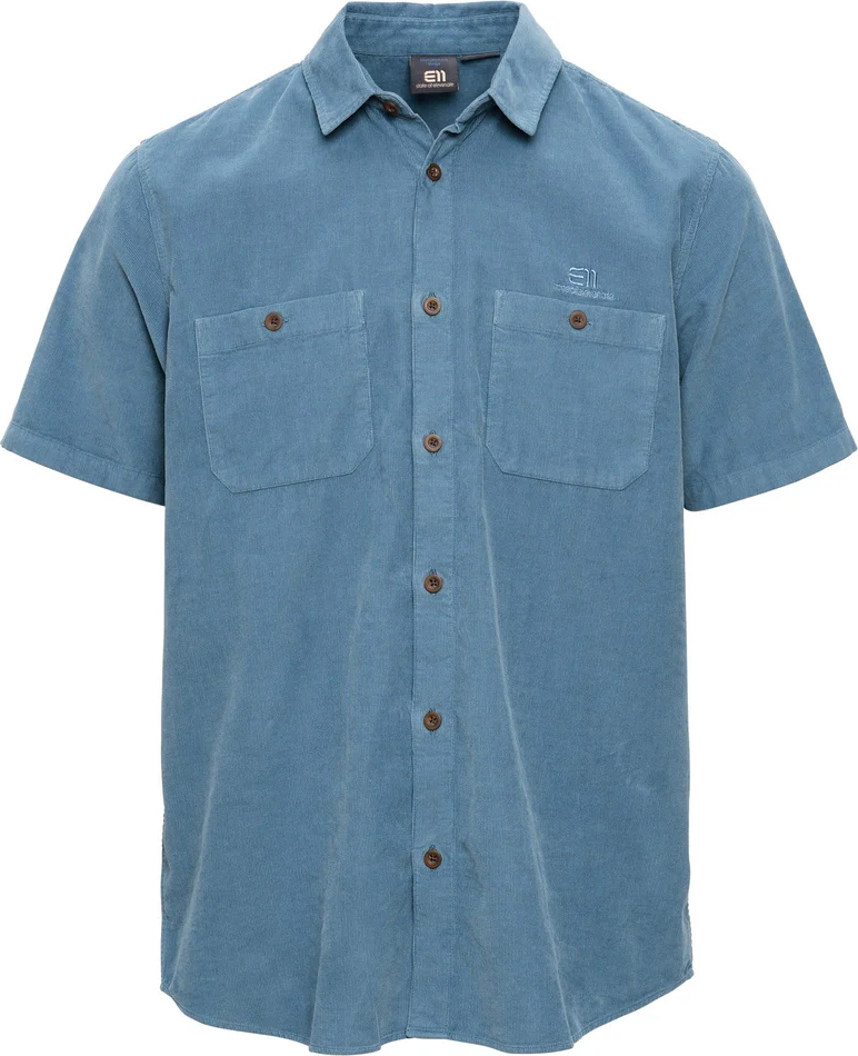 Elevenate Men's Estate Cord Shirt Blue Flint M