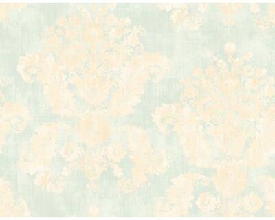 Seabrook Designs Abera Damask Unpasted Wallpaper