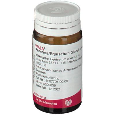 Pancreas/Equisetum Globuli 20 g