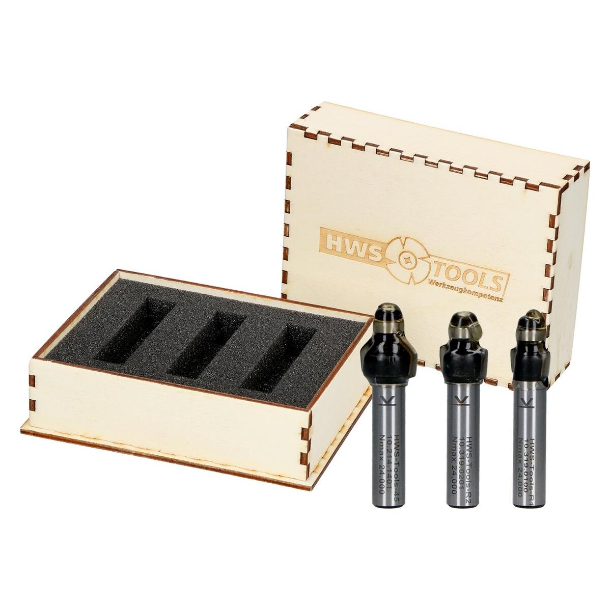 Hws Oberfräser-Set MINI, 3-teilig (95.001.0053)