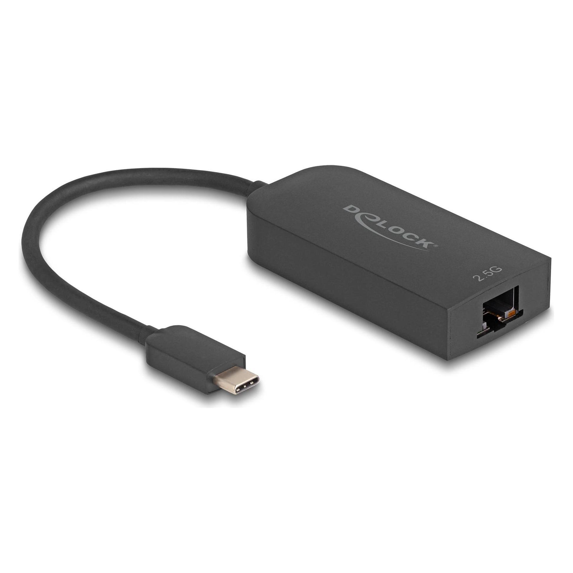 Delock 66046 - USB Type-C Adapter zu 2,5 Gigabit LAN (66046)