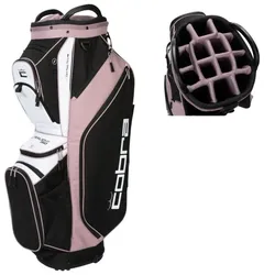 Cobra Ultralight Pro Cartbag schwarz/weiss/rose