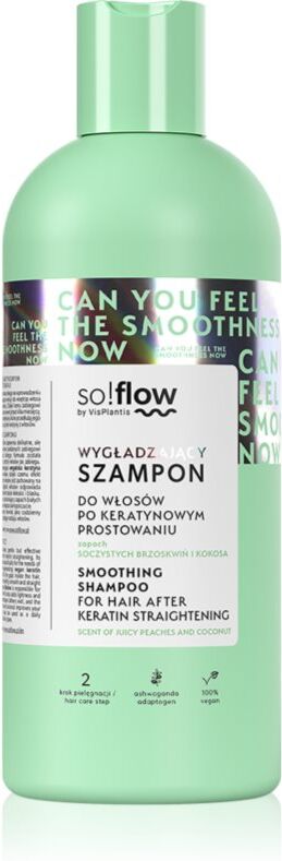 so!flow After Keratin Straightening Smoothing Shampoo shampooing lissant 400 ml
