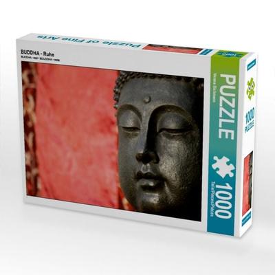 CALVENDO Puzzle BUDDHA - Ruhe | 1000 Teile Lege-Größe 64x48cm Foto-Puzzle für glückliche Stunden