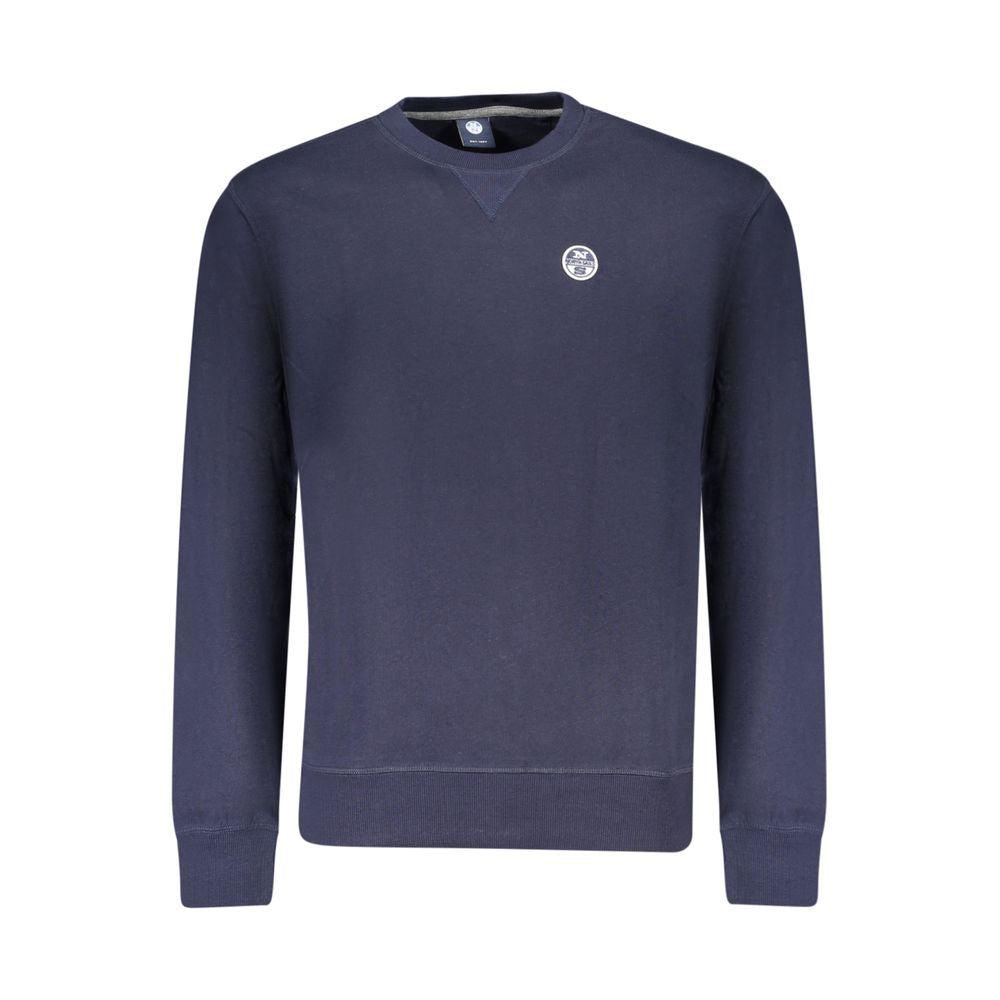 North Sails Blauwe Katoenen Heren Sweatshirt