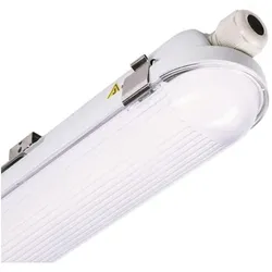 Led's light Basic, Feuchtraumleuchte, Feuchtraumleuchte 47 W 7200 lm neutralweiss 220-240V grau (7200 lm)