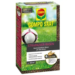 COMPO SAAT® Strapazier-Rasen 1 kg für 50 m2