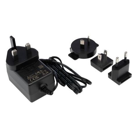 RS PRO Steckernetzteil AC/DC-Adapter 18W, 100 240V ac, 24V dc / 750mA (2008922)