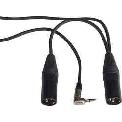 AudioTeknik Pro 1-2 KL/XM 150 cm - Y-Kabel