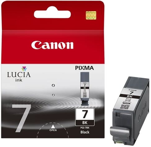PGI-7BK Cartucho de tinta negro (Canon 2444B001)