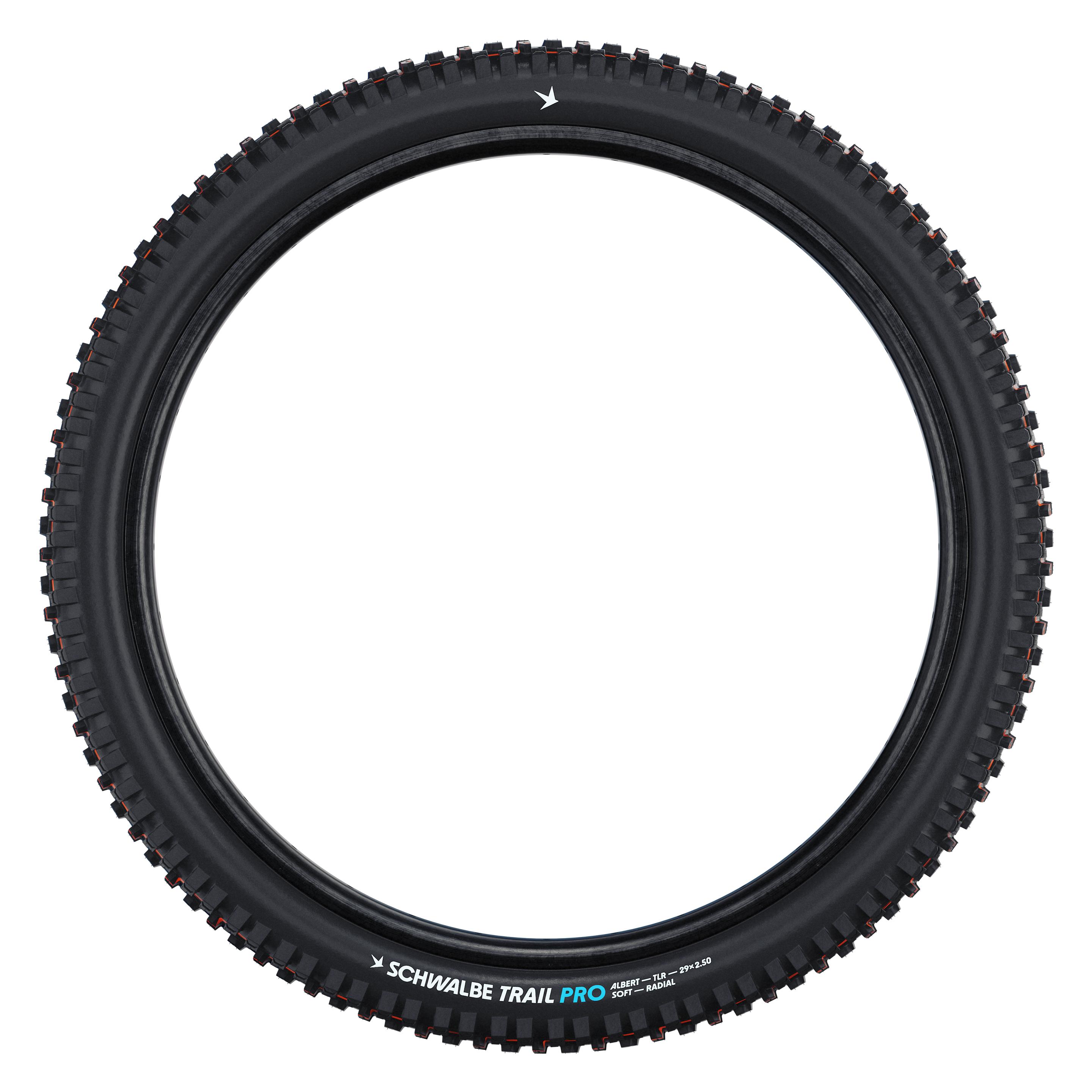 Schwalbe Albert Gravity Pro - TLR - ADDIX Soft - Radial - 27.5x2.60 - Black (27.5 x 2.60, 65-584) (11654596.01)