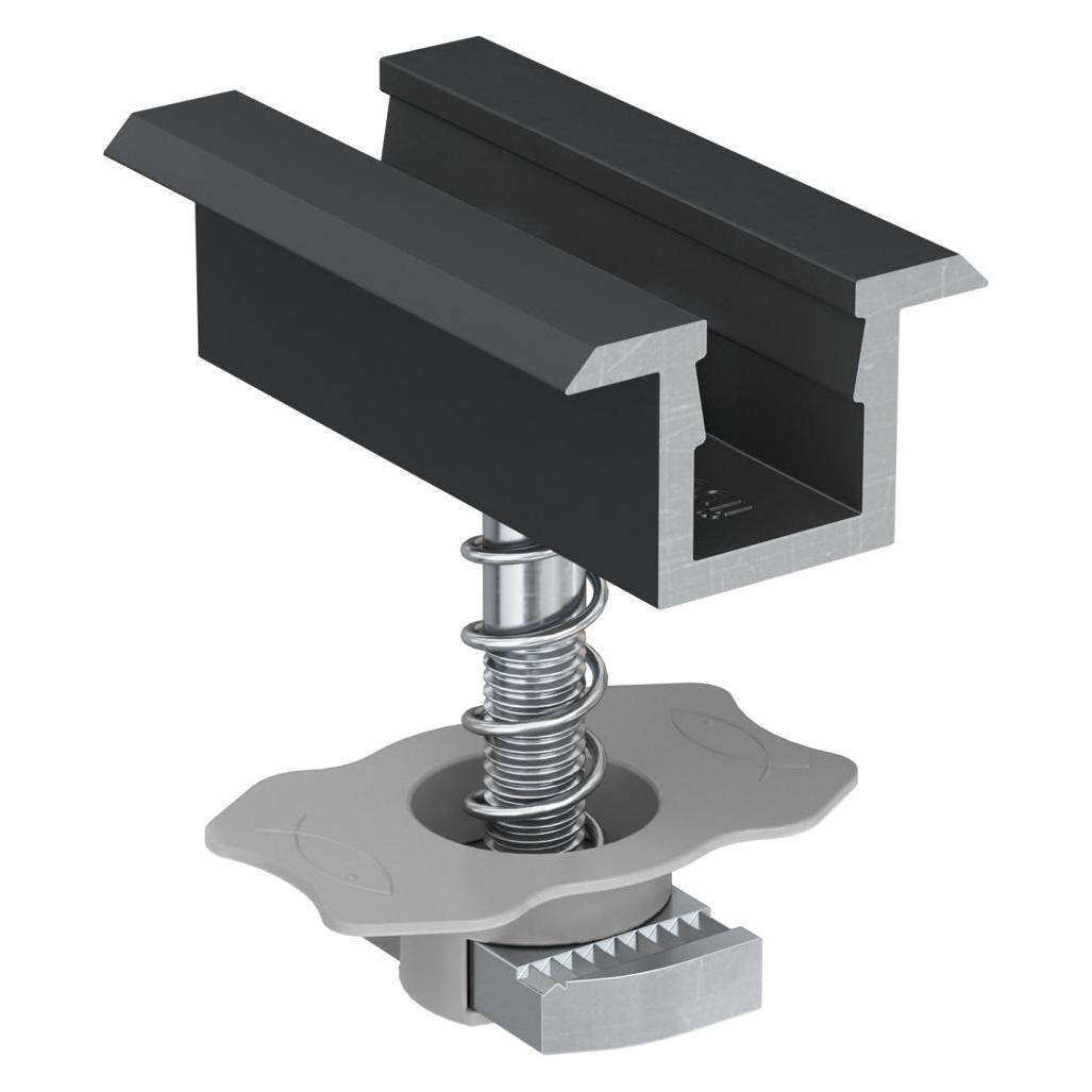 Fischer Mittelklemme vorm. PM C 38-44 AL sw (513855)
