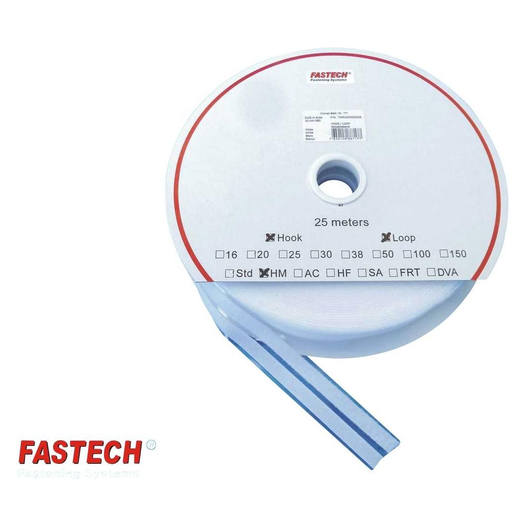 Fastech Klettband zum Aufkleben Haft- (10 mm) (T0401000000325)