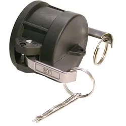 Teguma, Rohrverbindungstechnik, Hebelarmkupplung Kamlok Typ DC Polypropylen 4 ′′