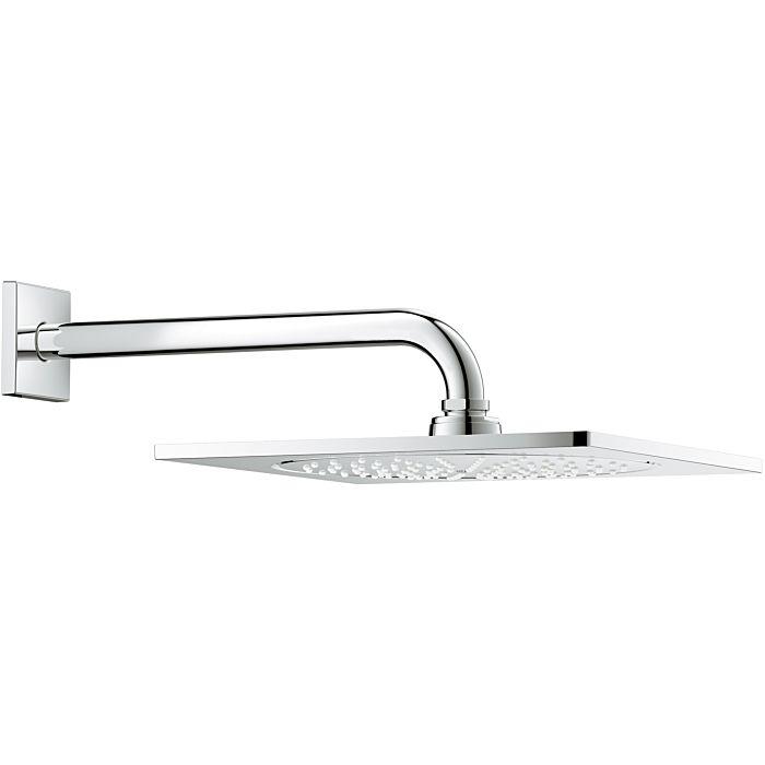 Grohe Rainshower F-Series 10 Kopfbrause 26060000 chrom, mit Brausearm 286 mm