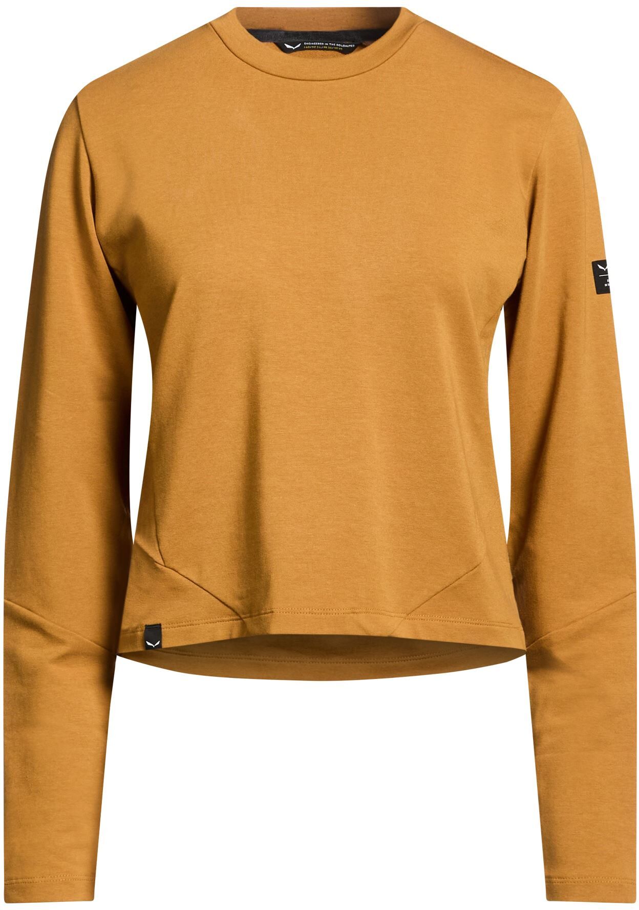 Salewa Sudadera Mujer Mostaza 36,38,40,42,44,46 Mujer