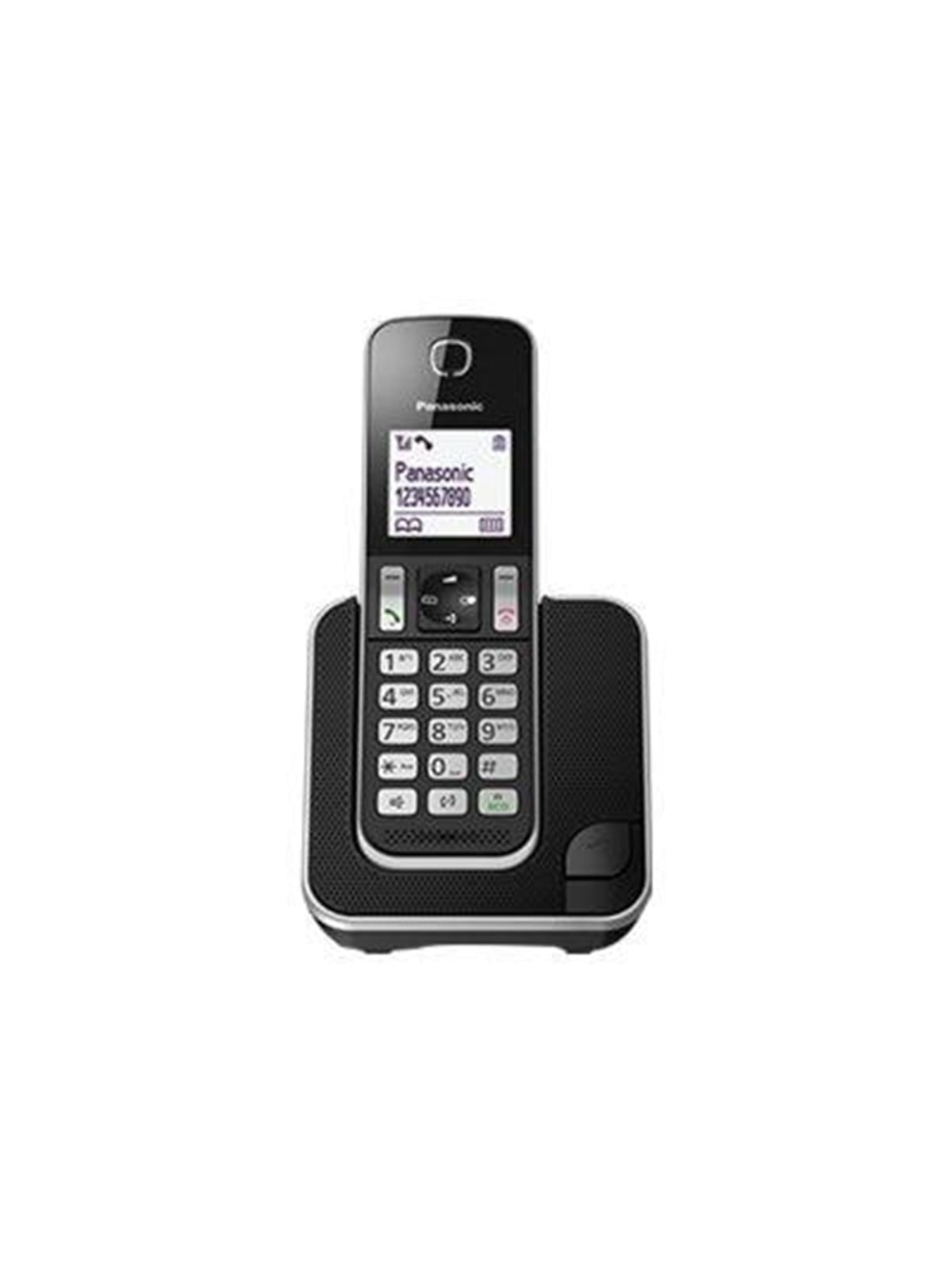 Panasonic KX-TGD310 - cordless phone with caller ID/call waiting - 3-way call capability